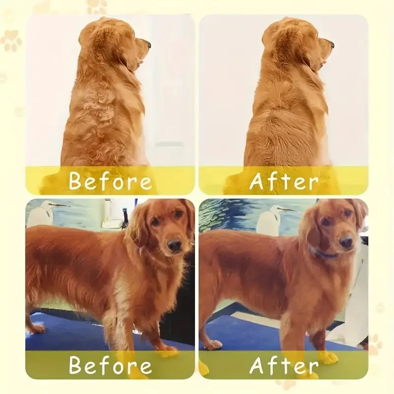 Self-Cleaning Cat Grooming Brush - USB Rechargeable, Electric Steam Massage Comb for Cats & Dogs, Removes Tangles and Loose Fur