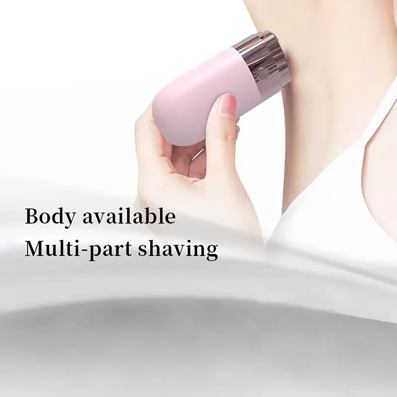 Waterproof Bikini Trimmer, Leg Hair Remover Electric Shaver Painless Underarm And Bikini Hair Removal Device