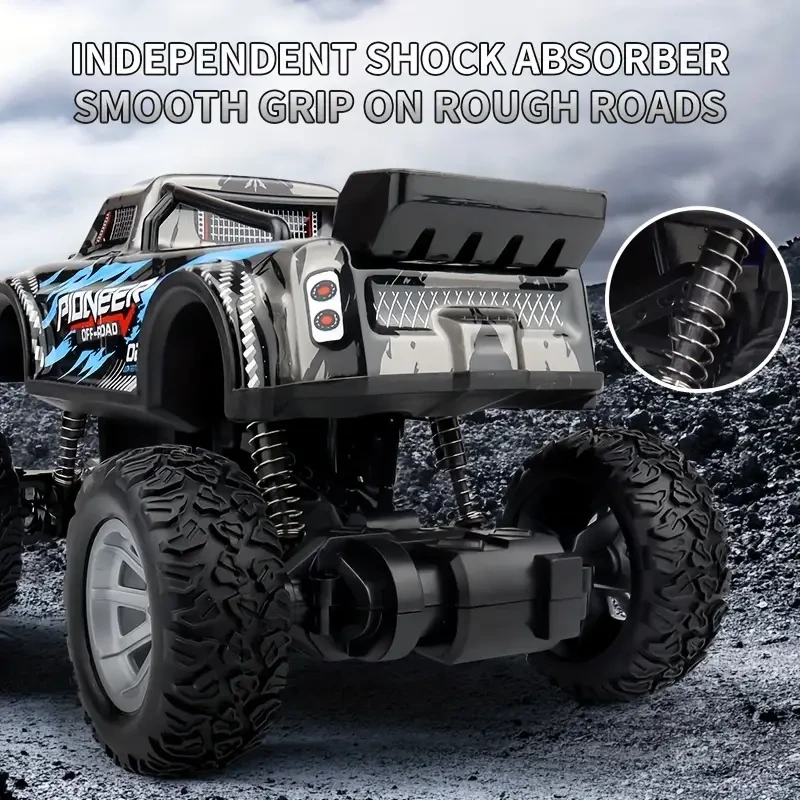 Remote Control Stunt Car with Lights - High-Speed Drift RC Toy