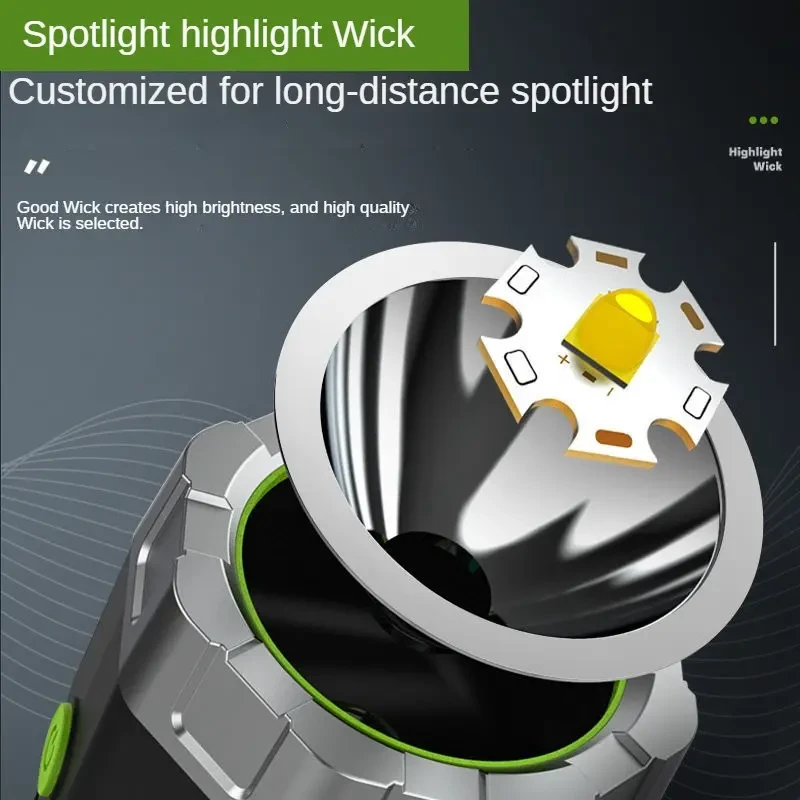 Rechargeable Waterproof LED Flashlight