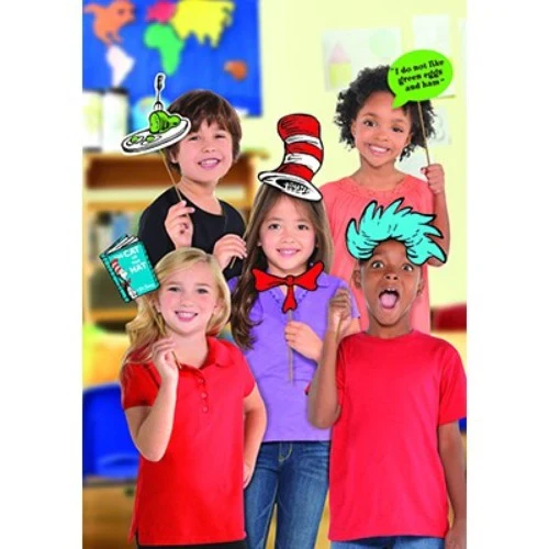 Dr Seuss Photo Prop Kit Assorted Designs - Pack of 13