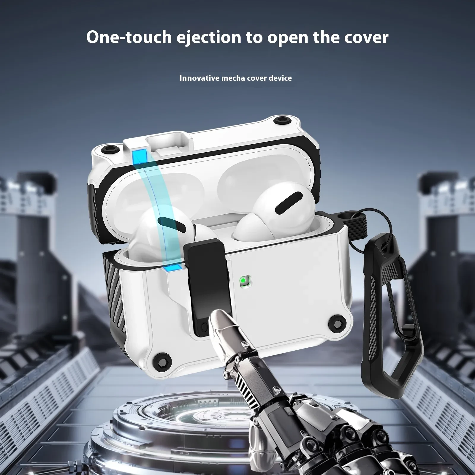 Earphone Case Mech-style Headset