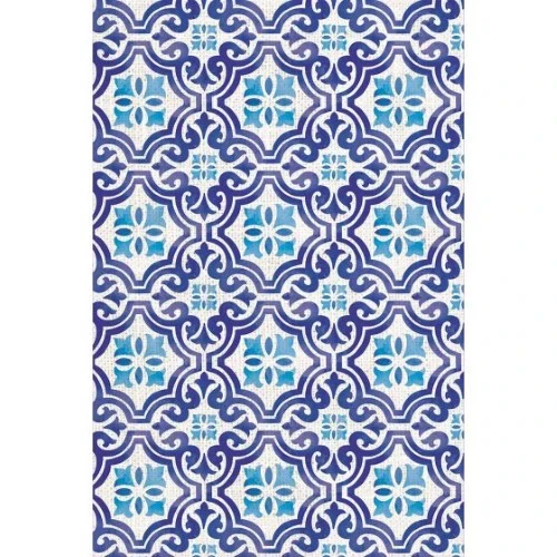 Mediterranean Fabric Dinner Napkin - Pack of 2