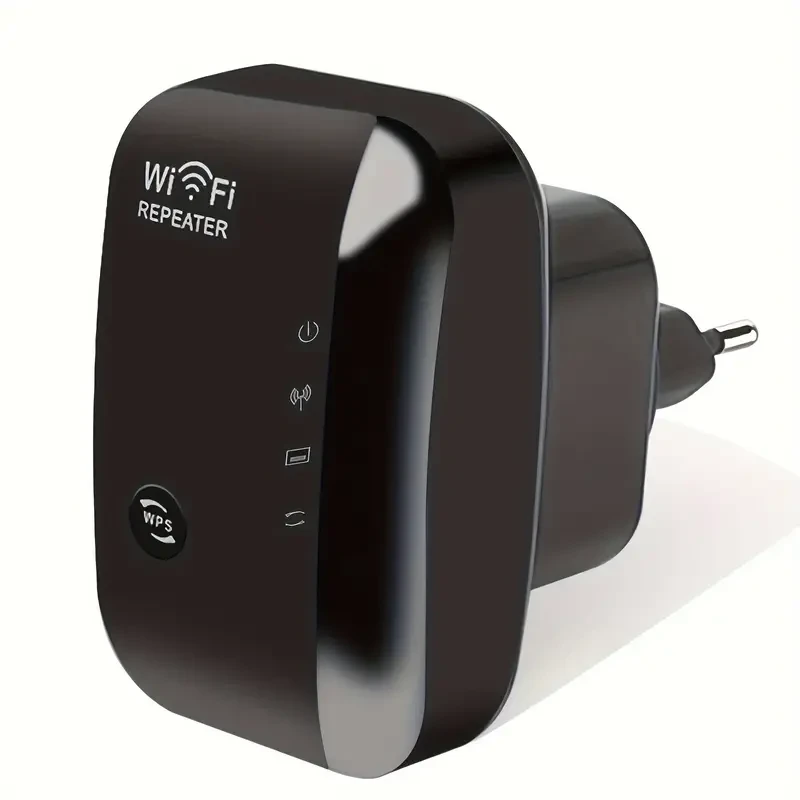 300Mbps WiFi Extender Signal Booster - Wireless Internet Repeater & Long Range Access Point