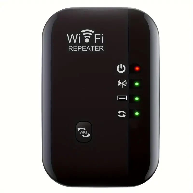 300Mbps WiFi Extender Signal Booster - Wireless Internet Repeater & Long Range Access Point