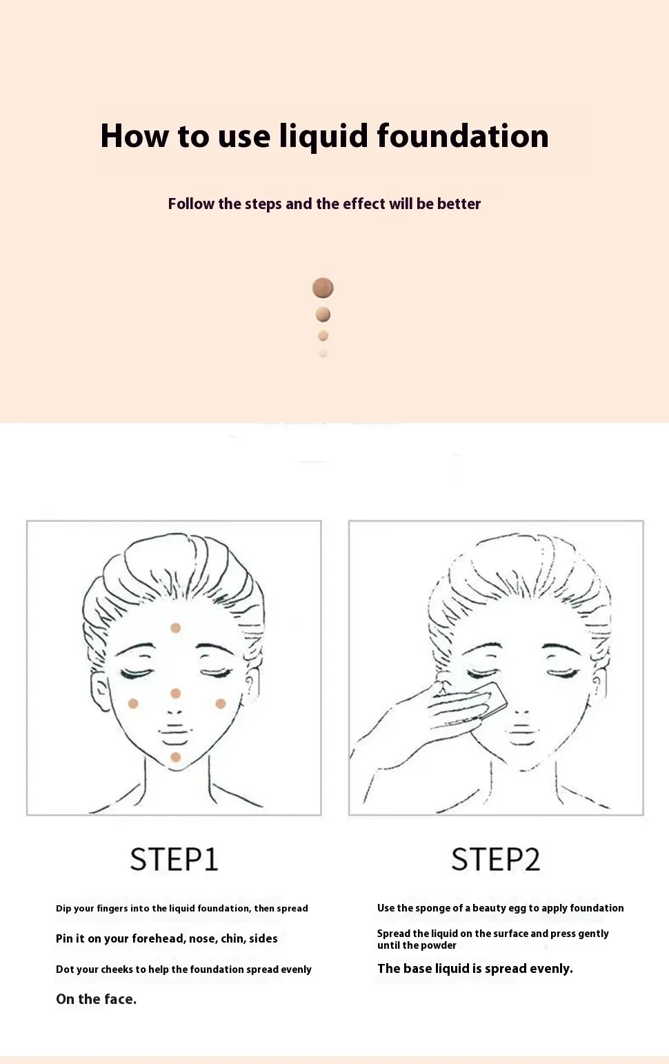 Cream Skin Foundation Cream Makeup Smear-proof Makeup