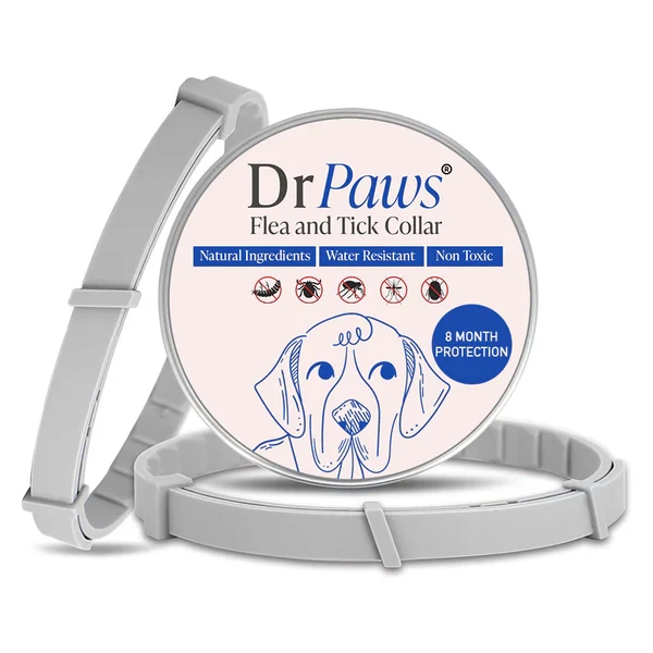 DrPaws 8 Months Flea and Tick Free Collar Dogs
