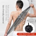 Exfoliating Shower Towel Marigold Yellow
