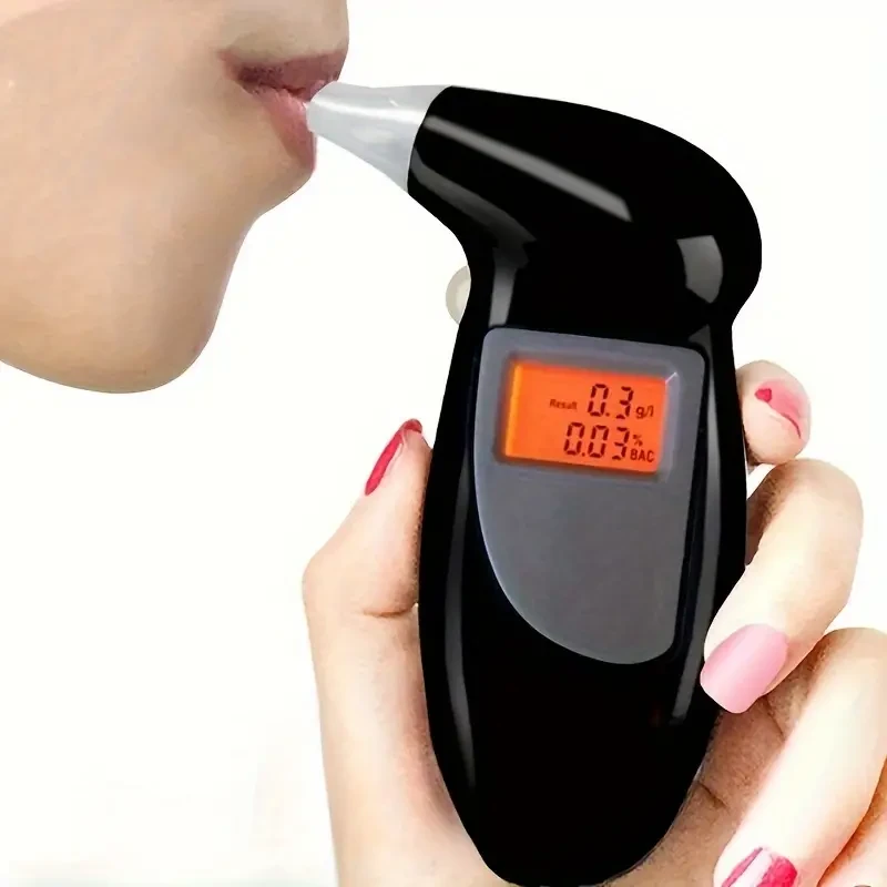 Portable Digital Breathalyzer - Battery-Free BAC Tester