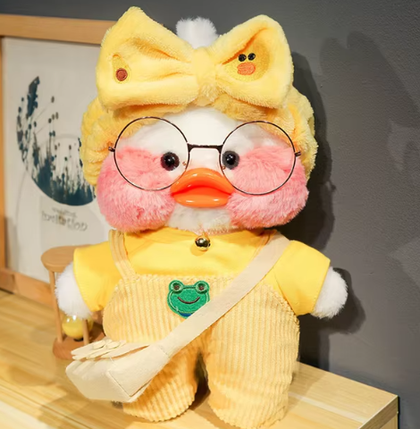 New plush Cute Lalafanfan Duck Cafe
