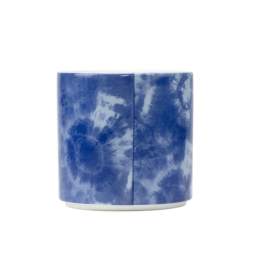 Blurred Let The Good Times Grow Tie Dye Planter - Medium