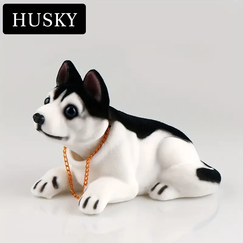 Good Luck Wagging Dog Car Decoration