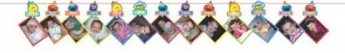 Photo Garland - Elmo Turns One