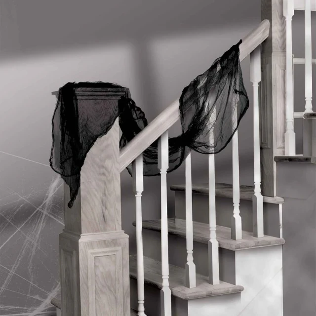 Cloth Decoration - Black Gauze (60cm)