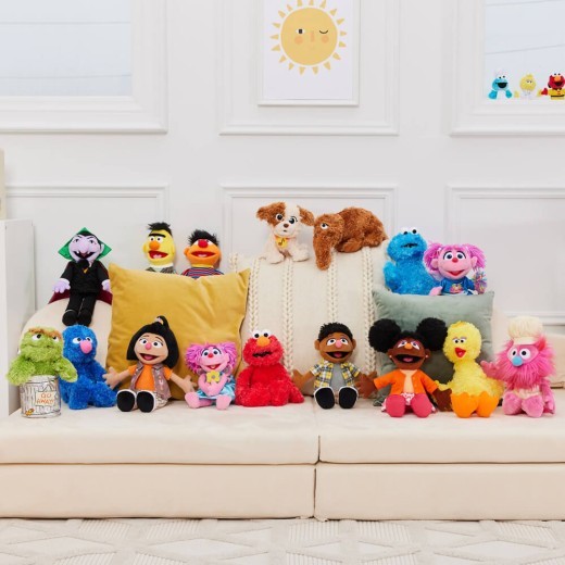 Sesame Street Abby Cadabby Holding Flower Soft Toy