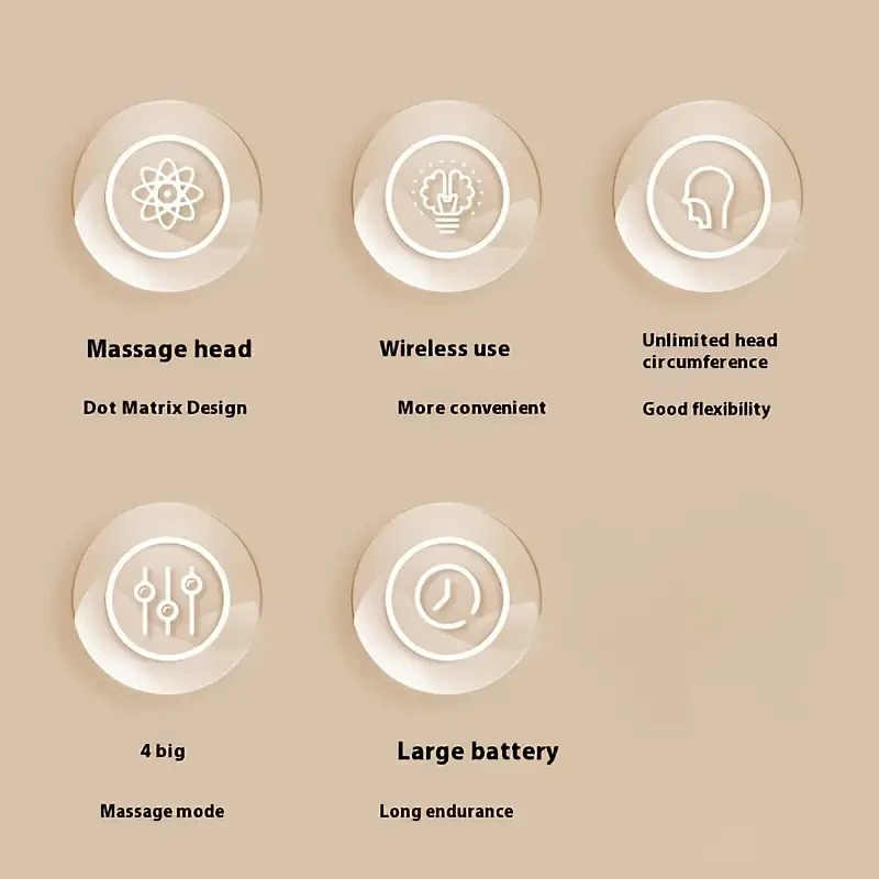 Multi-Claw Electric Massager - Head, Scalp & Neck