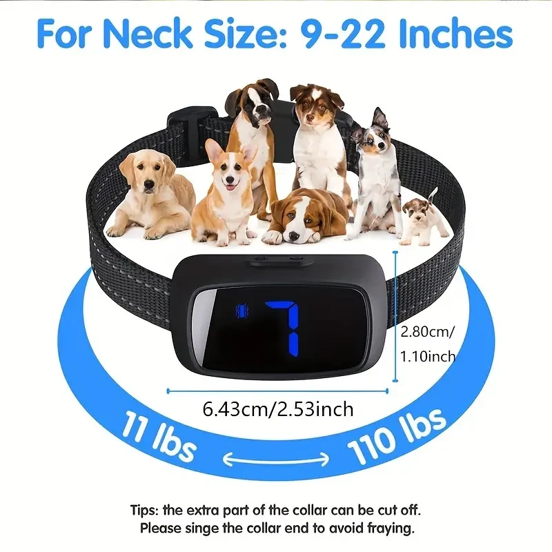 PcEoTllar 1pc Anti-Barking Device