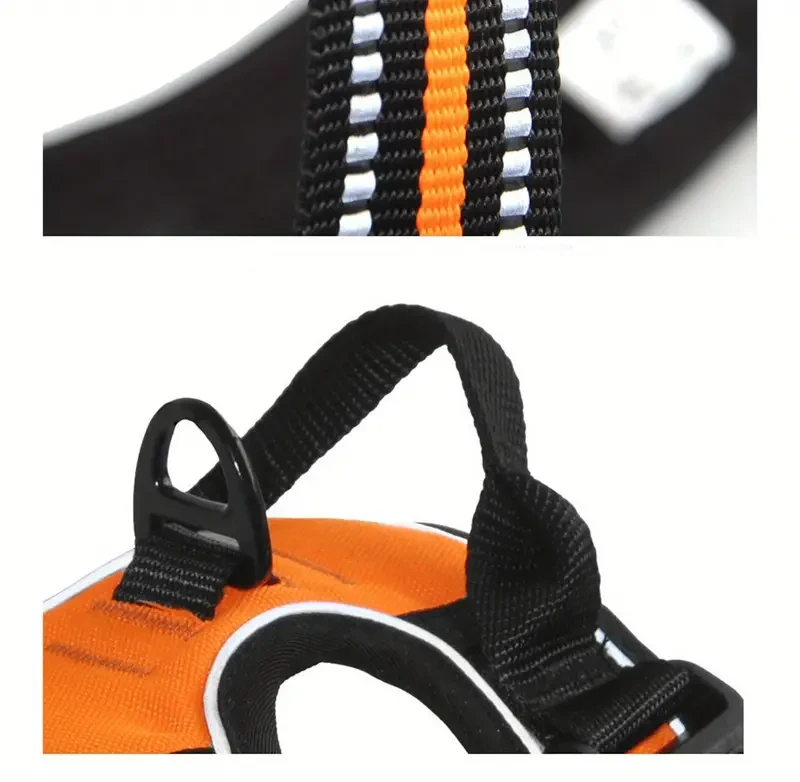 3pcs Escape-Proof Dog Harness