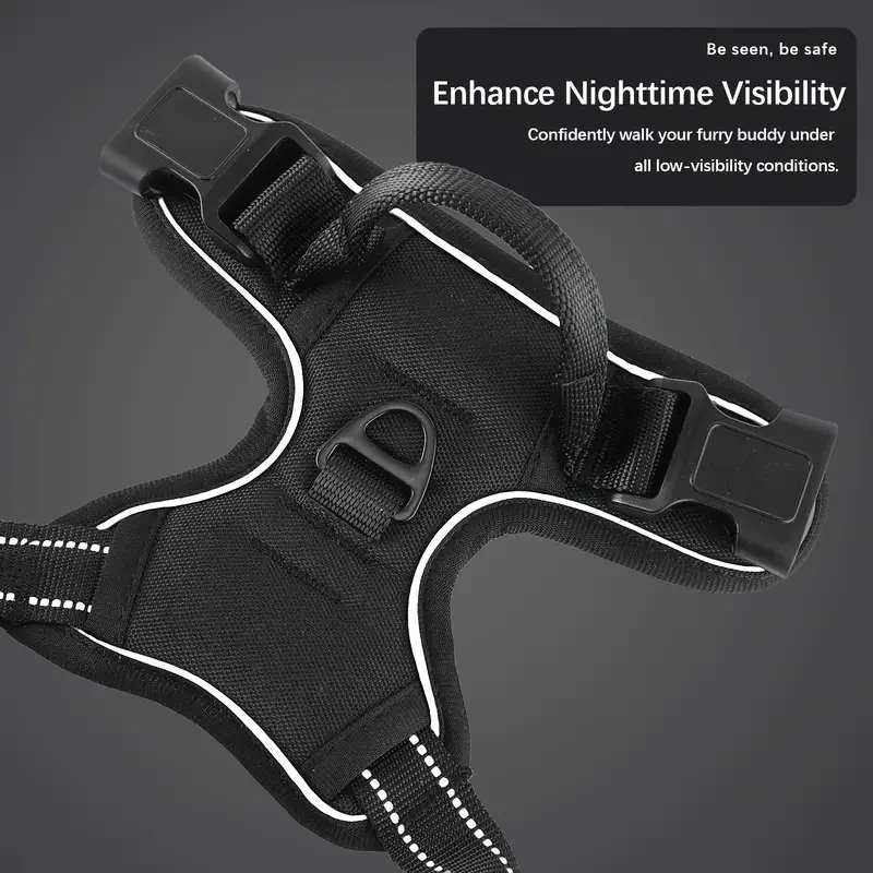 3pcs Escape-Proof Dog Harness