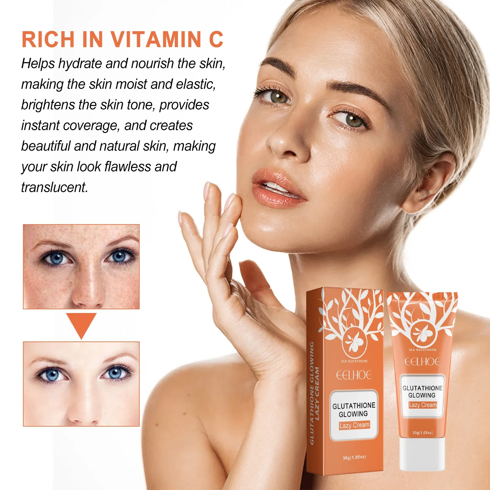 Brightening Skin Color Cover Fleck Acne Marks