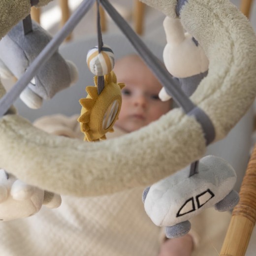 Miffy Fluffy Musical Mobile Blue/Green