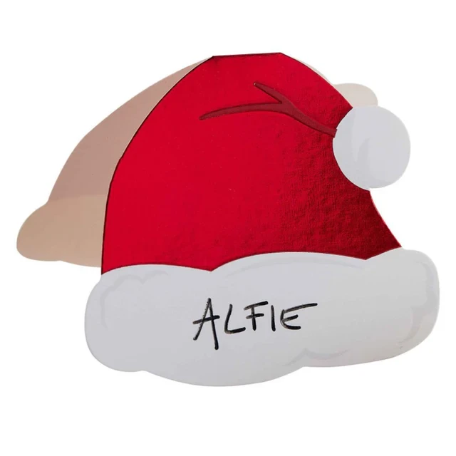Silly Santa Place Cards