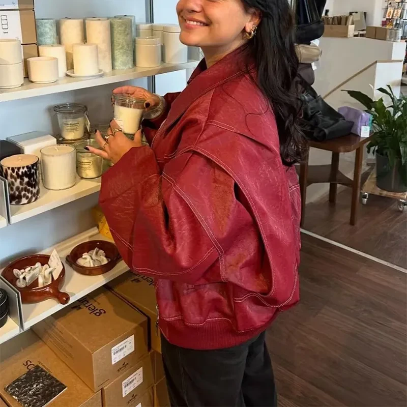 Retro Stand Collar Women's Jacket