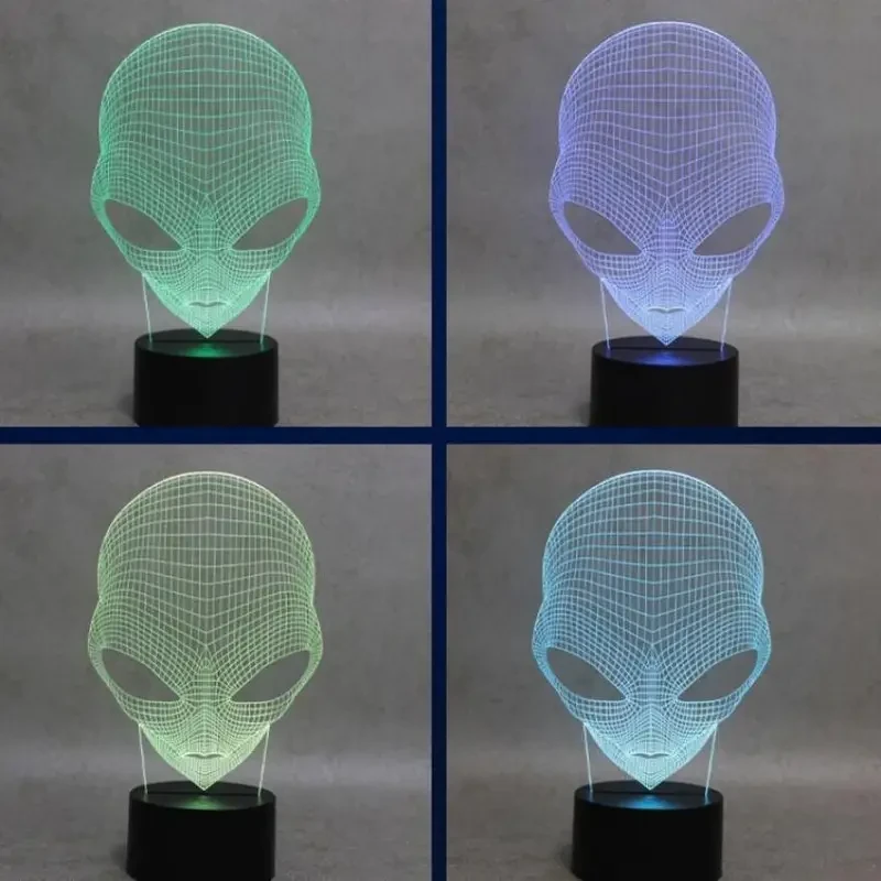 3D Desk Lamp LED Night Light