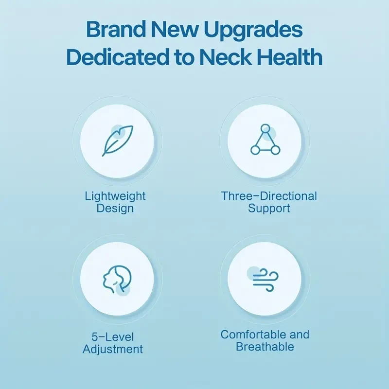 Cofoe Neck Traction Stretcher - Adjustable Cervical Vertebra Support Brace