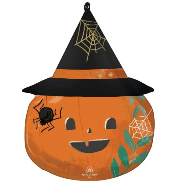Balloon - SuperShape Nature in the Night Satin Pumpkin