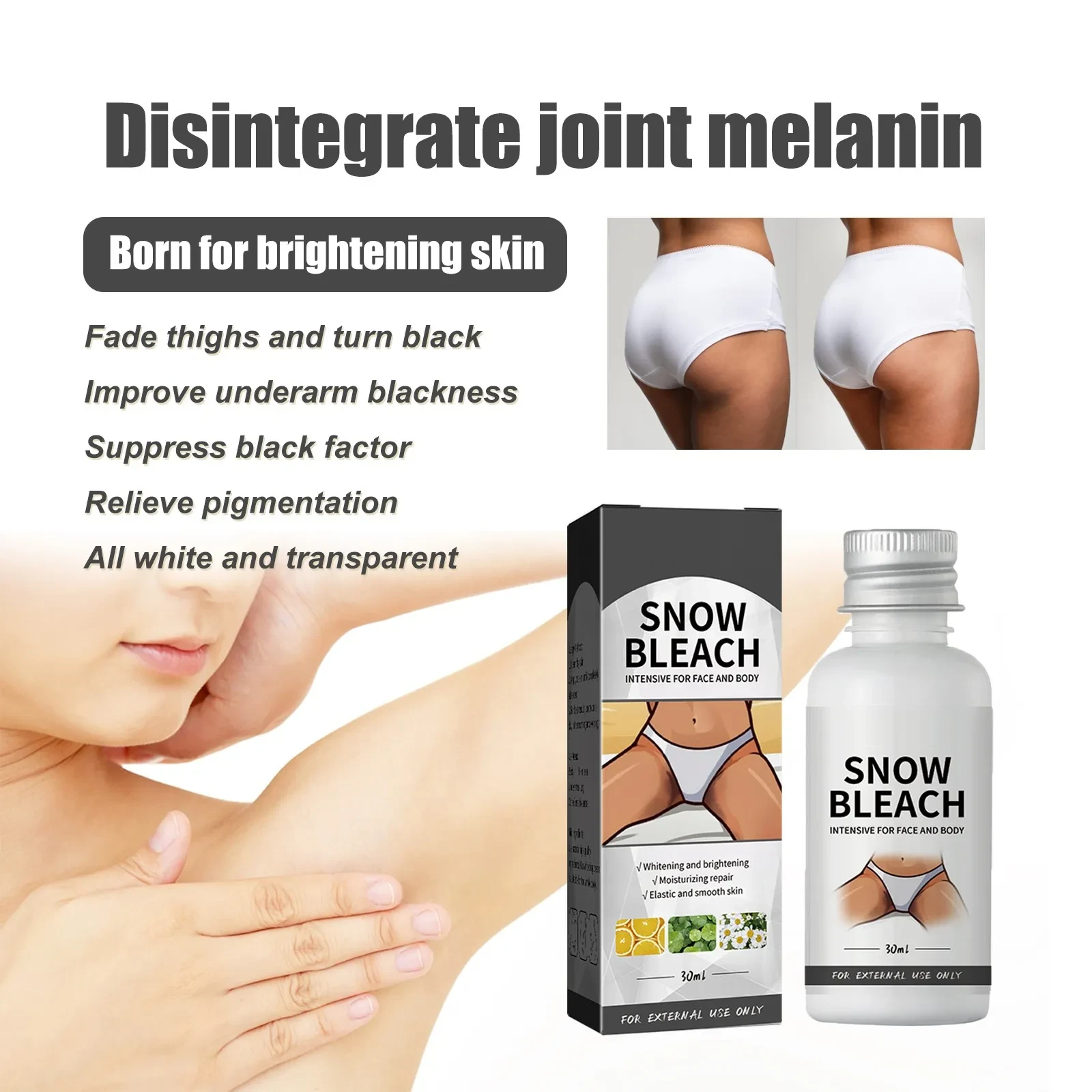 Skin Whitening Fade Armpit Thigh Blackening Cream