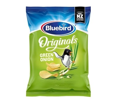 CHIPS GREEN ONION 45GM 24s (BLUEBIRD 320025793)