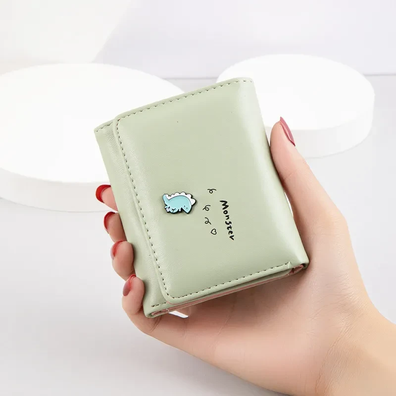 mize new style cartoon short wallet female Korean version lovely girl child vertical zi