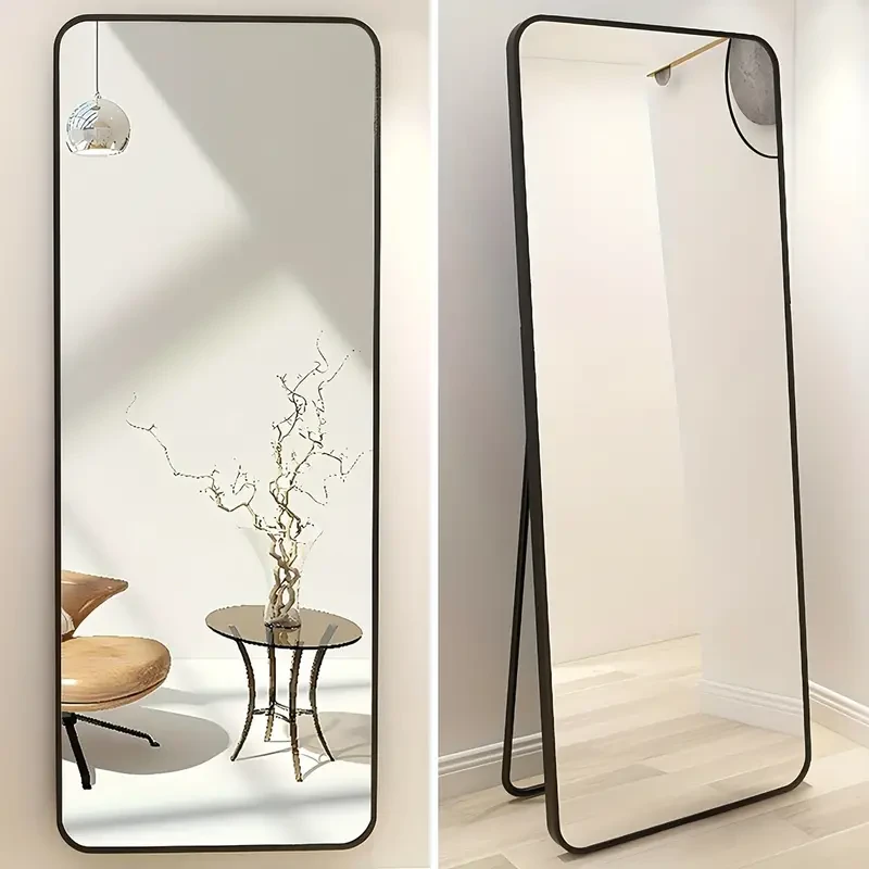 Large Full-Body Mirror with Premium Aluminum Alloy Frame