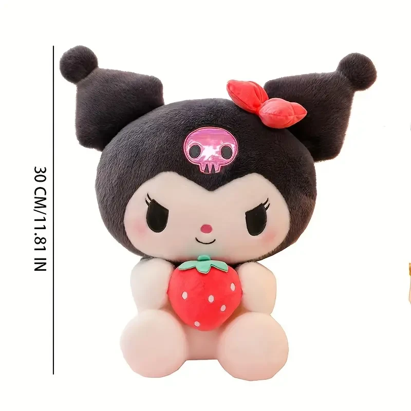 Kuromi Plush Toy, Sanrio Plush Doll Kuromi Melody Dolls