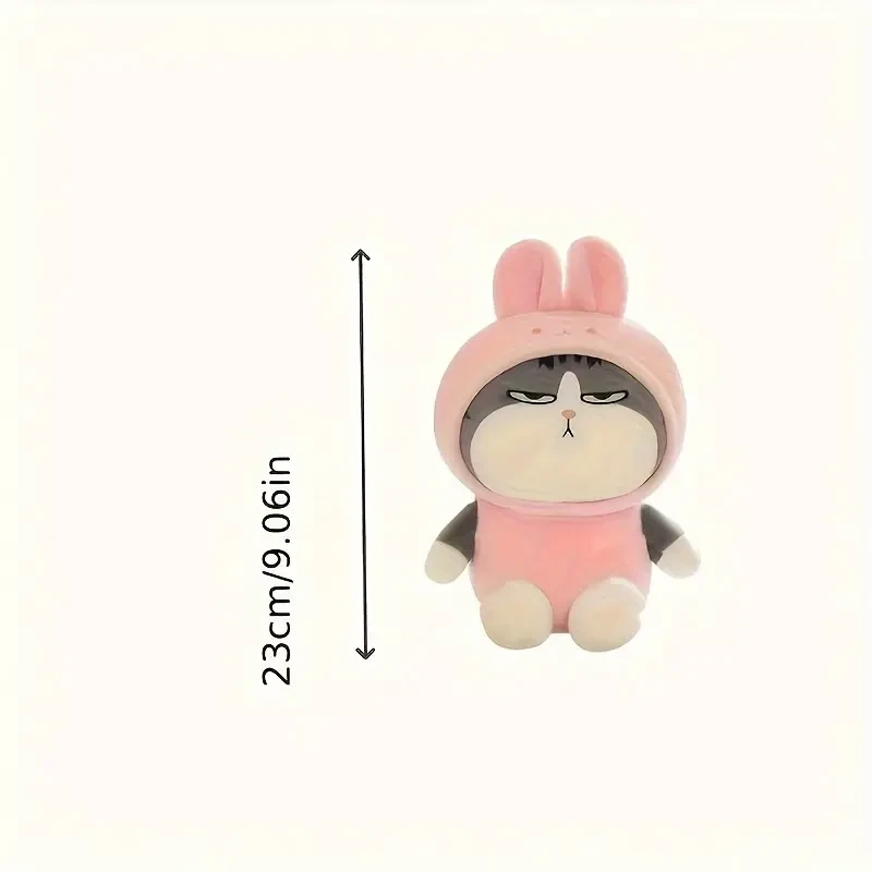 1pc Funny Personality Creative Transformation Cat Doll,