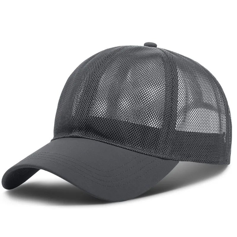 Summer Sunhat Breathable Men's And Women's Mesh Hats