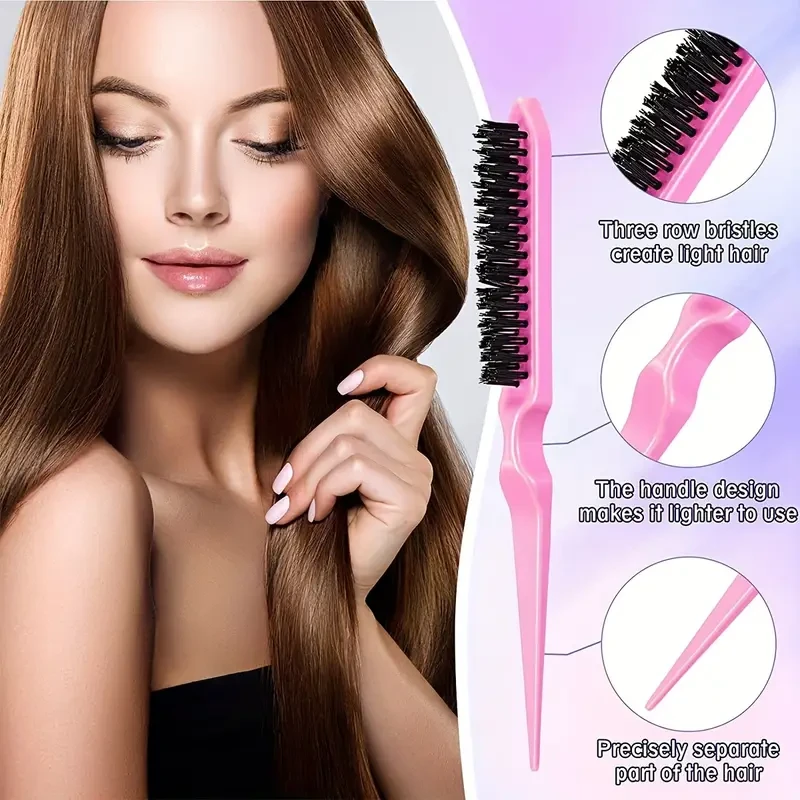 4Pcs/Set Watering Can Hair Styling Comb Set