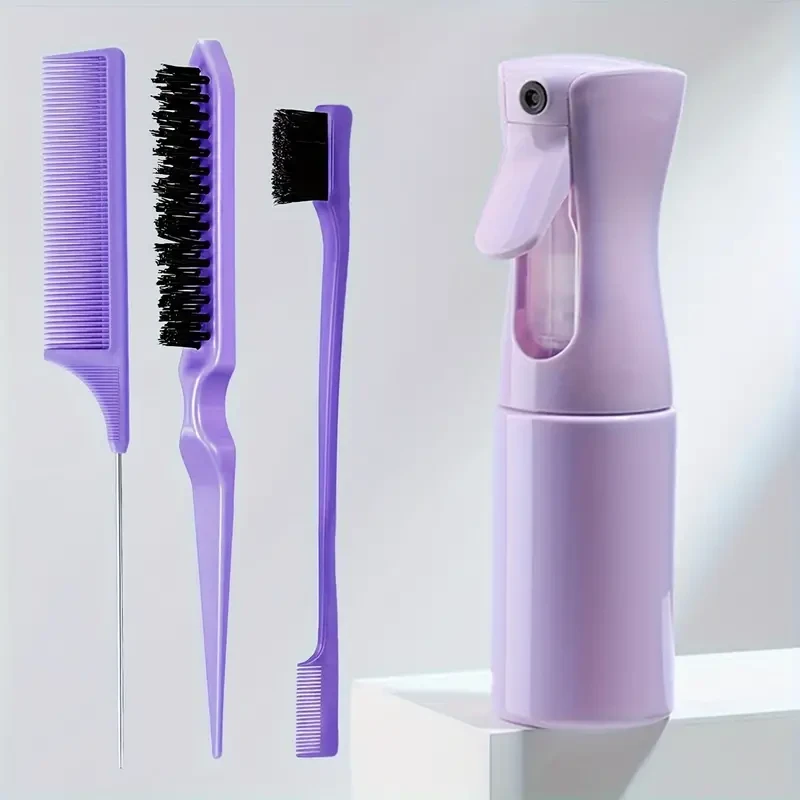 4Pcs/Set Watering Can Hair Styling Comb Set