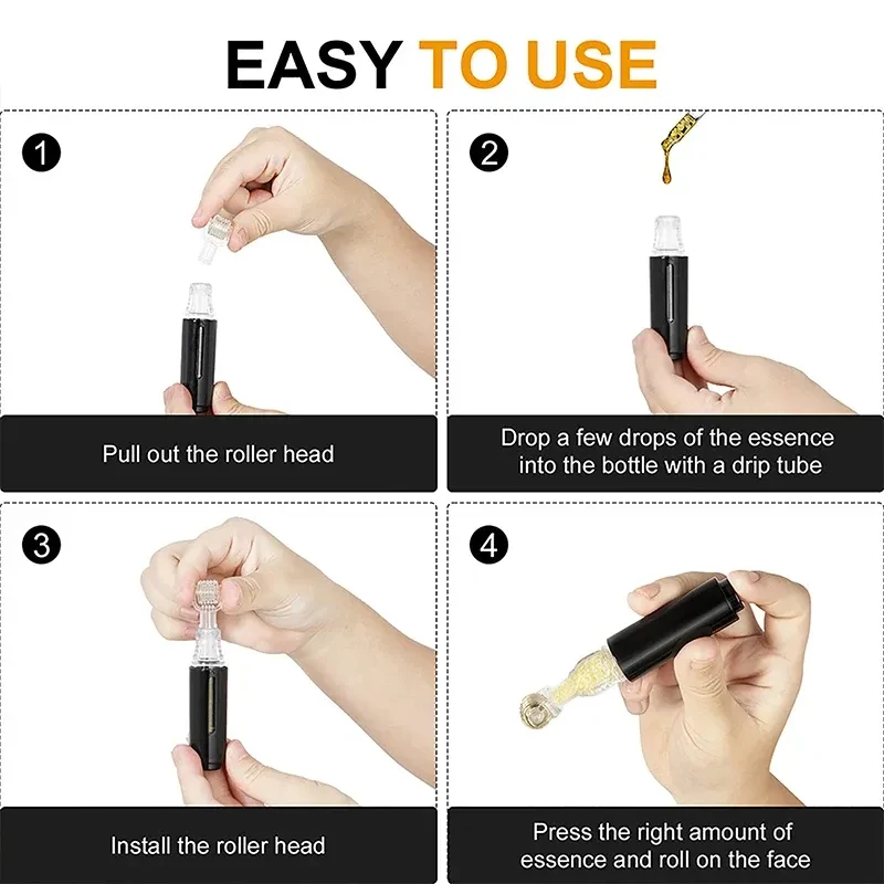 3 In 1 Lip Care Roller Needle Roller Lip Roller