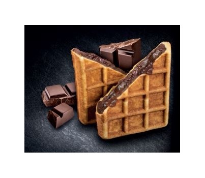 WAFFLES CHOCOLATE 80GM 48s (MAGIC WAFFLES 36902) [FZN]