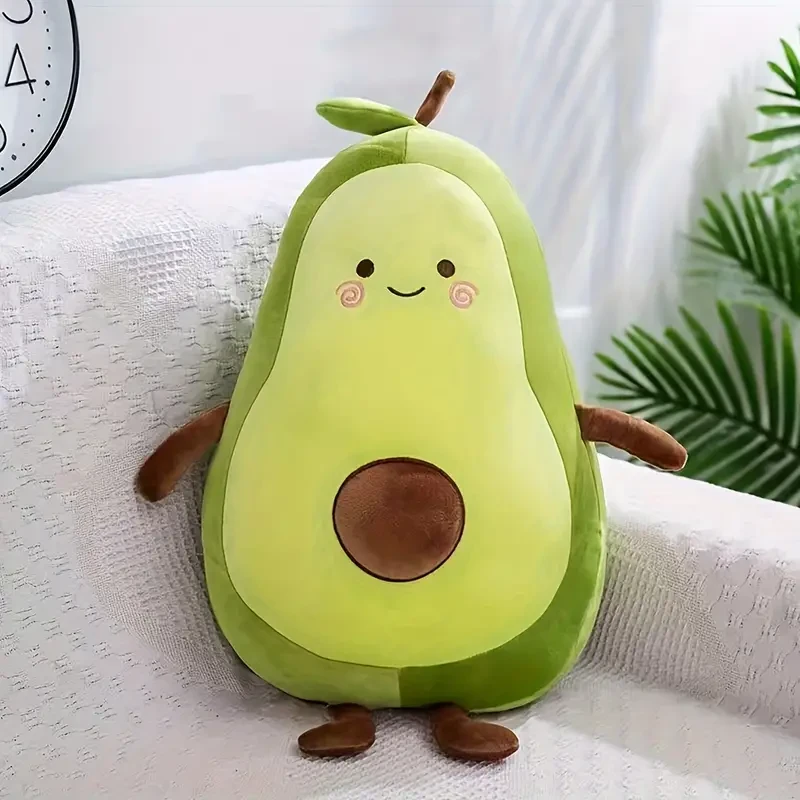 Green Succulent Plush Pillow
