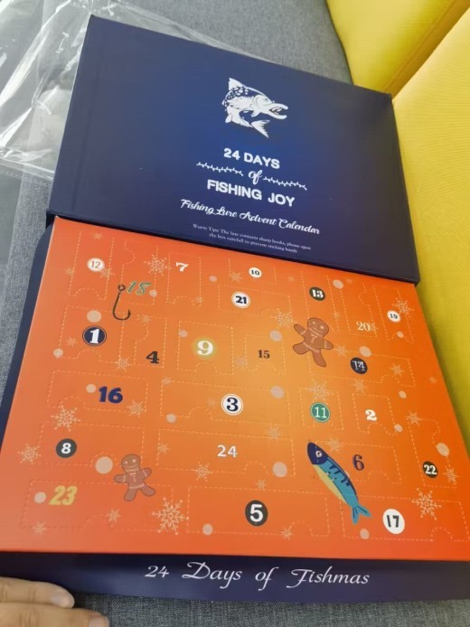Lure Fishing Suit Advent Calendar Blind Box