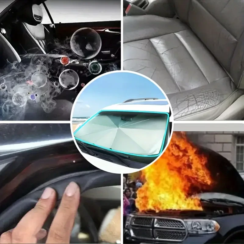 Foldable Car Windshield Sunshade - Protect Your Car From The Sun