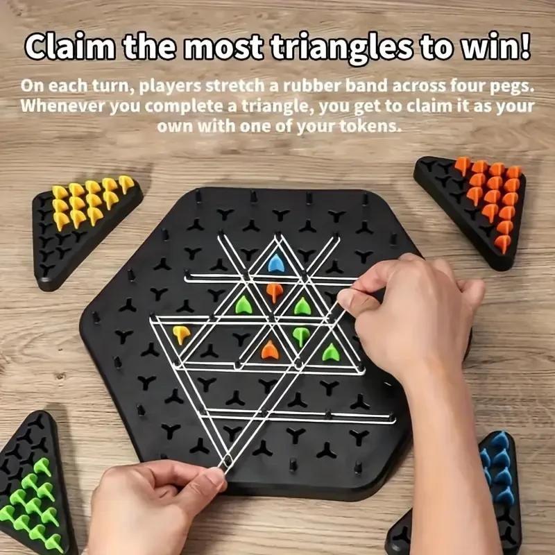 Triangle Chess & Rubber Band Game