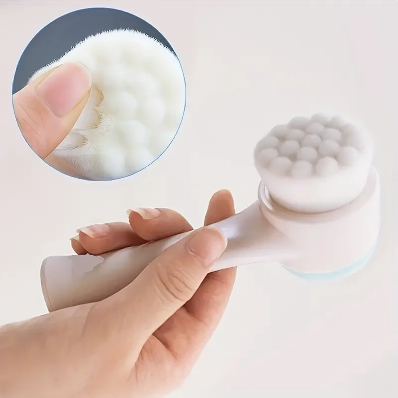 2-in-1 Silicone Facial Cleansing Brush