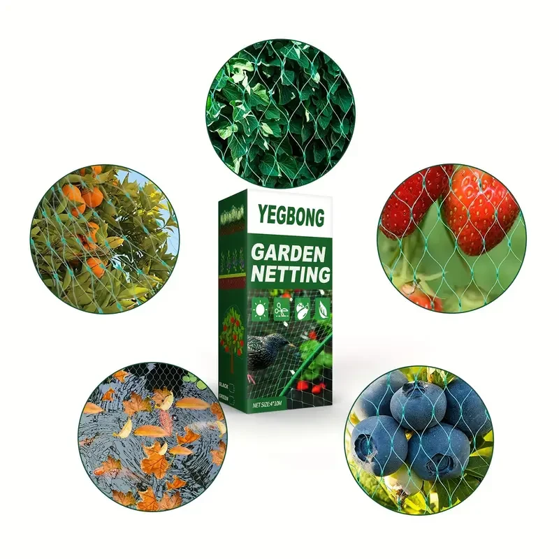 Garden Barrier Netting - 10x4m Ultra Fine Mesh Plant Cover