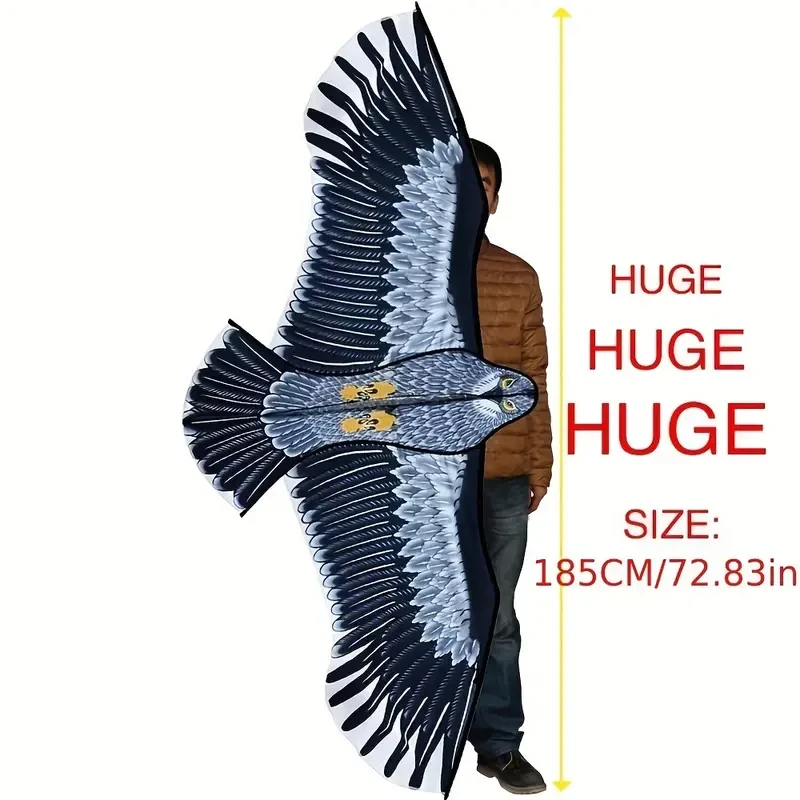 185cm Giant Eagle Kite - High-Flying Fun for Outdoors