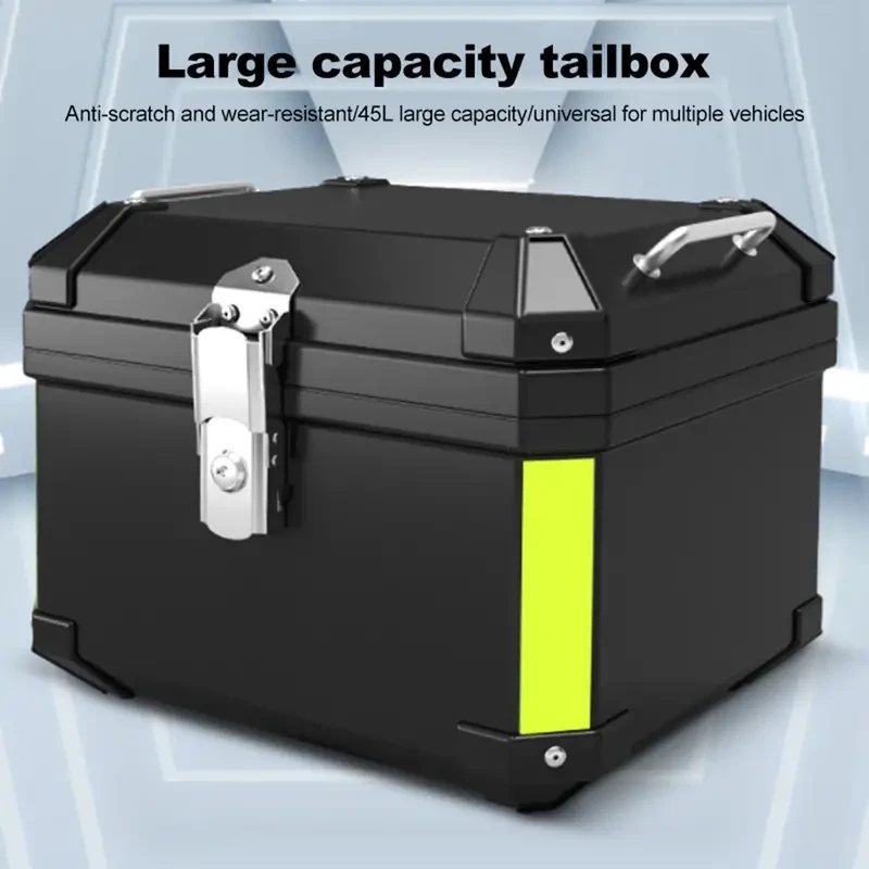 LIXADA 45L Motorcycle Rear Trunk - Waterproof with Locks