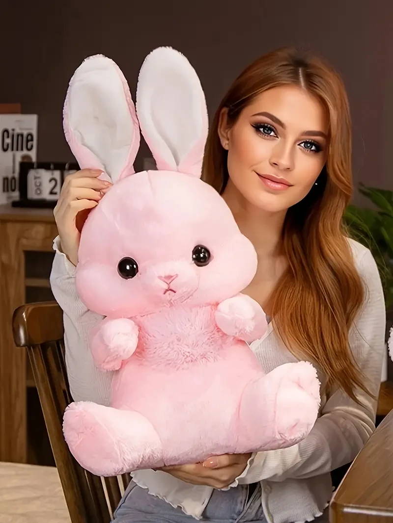Adorable Long-Eared Rabbit Plush Toy